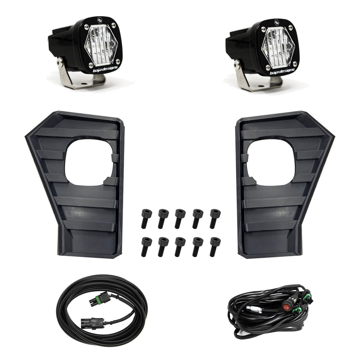 Baja Designs Toyota S1 Vent Kit - 2024-2026 Toyota Tacoma