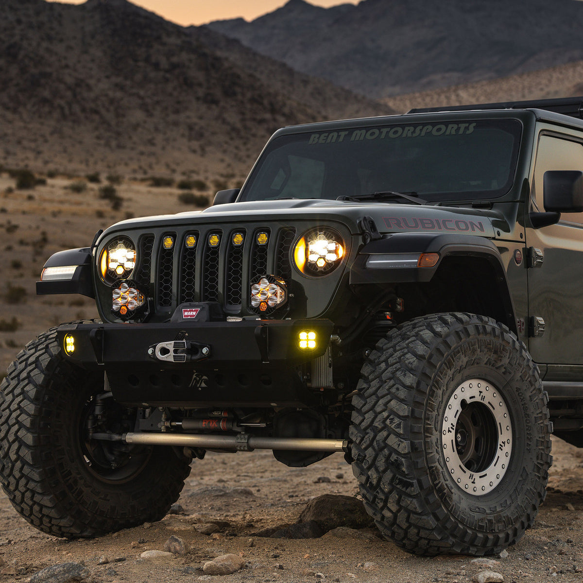 Baja Designs DOT LP6 LED Headlight Kit - Jeep 2018-2026 Wrangler JL; 2020-2026 Gladiator JT; NOTE w/LED Headlights