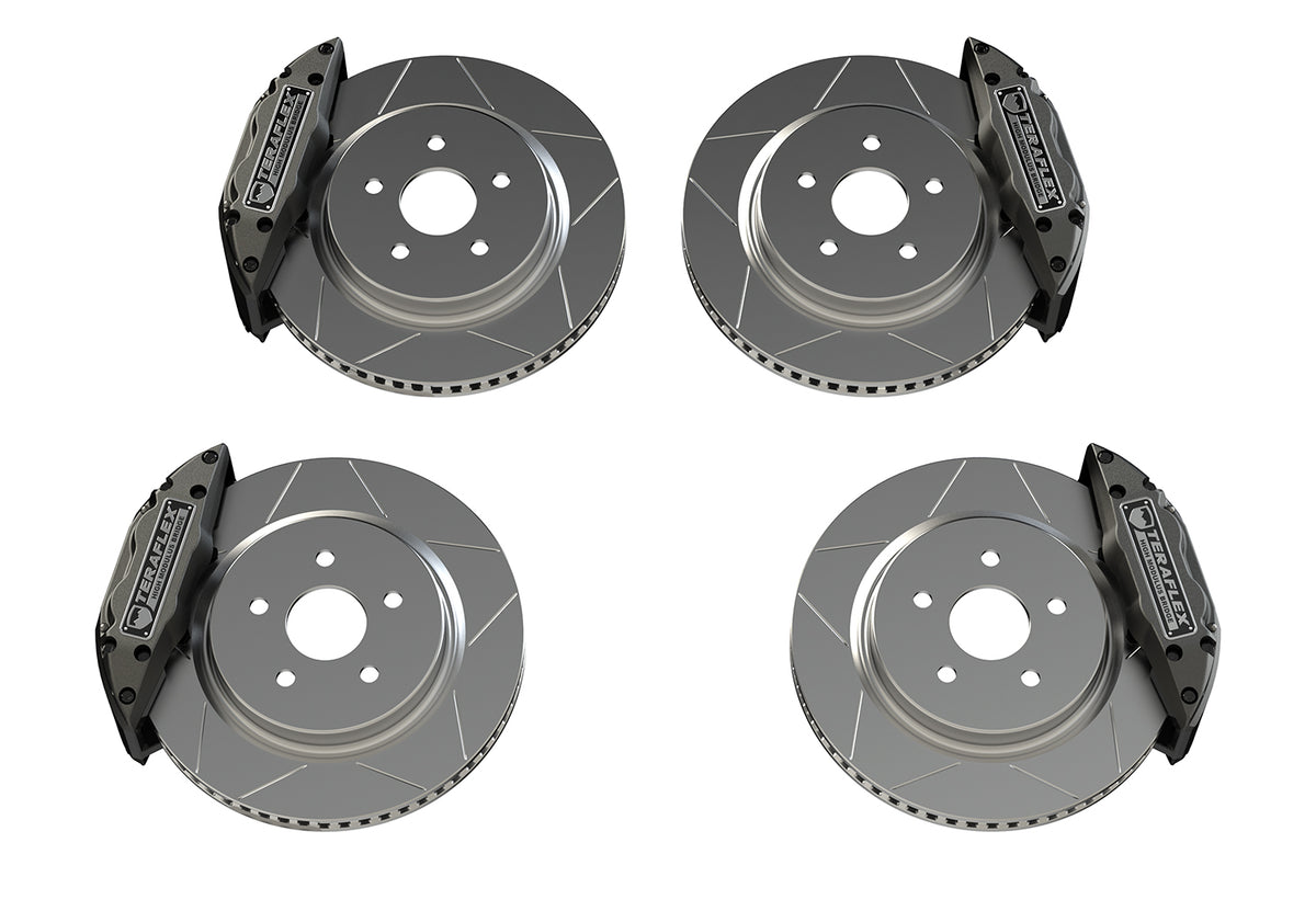 TeraFlex Delta Brake System - Front & Rear (5x5")