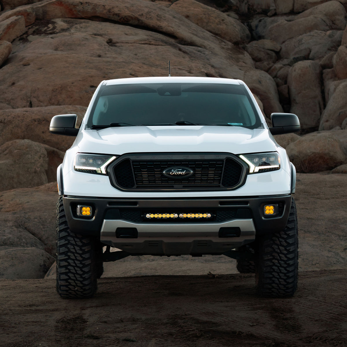 Baja Designs Ford S8 20 Inch Grille Light Kit - Ford 2019-2023 Ranger