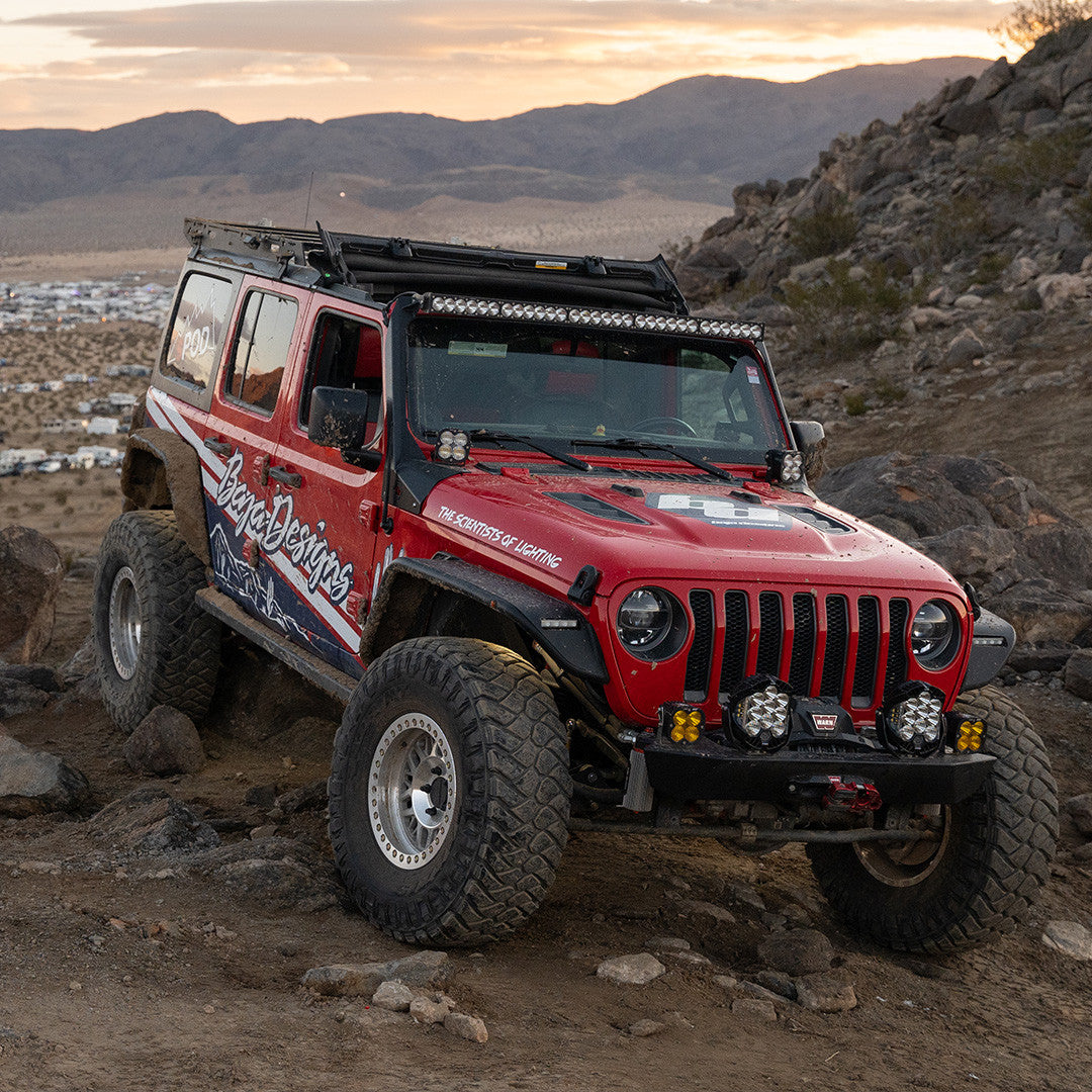 Baja Designs Jeep JL/JT OnX6+ 50 Inch Roof Mount Light Kit - Jeep 2020-2026 Gladiator; 2018-2026 Wrangler JL; Exc. Rubicon 392