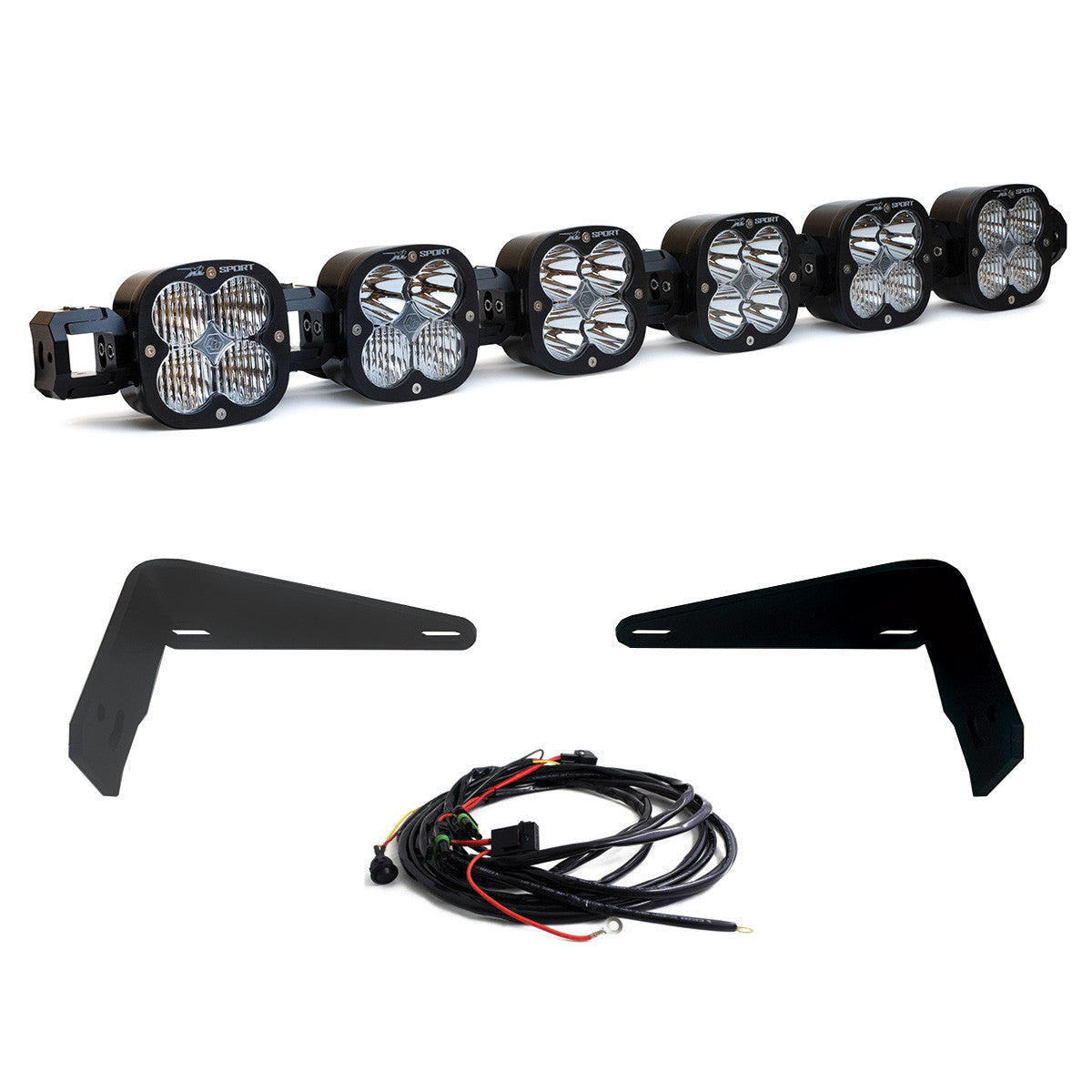 Baja Designs Ford XL Linkable Bumper Light Kit - Ford 2021-2026 Bronco; 2022-2026 Bronco Raptor; NOTE: w/ OE Steel Bumper