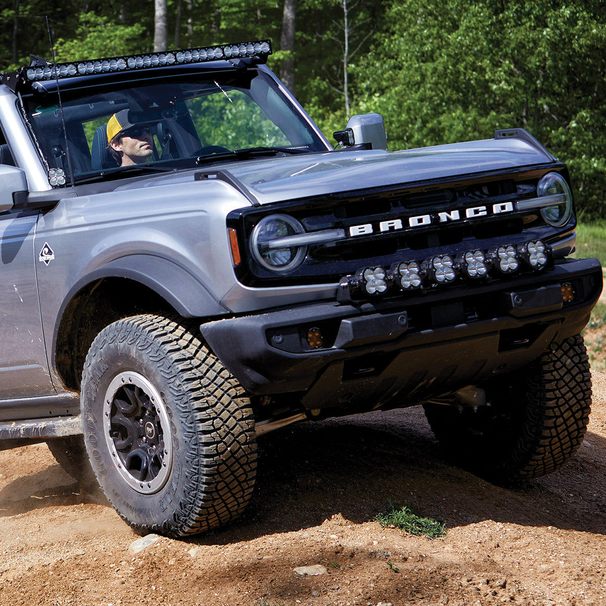 Baja Designs Ford XL Linkable Bumper Light Kit - Ford 2021-2026 Bronco; NOTE: w/ OE Plastic Bumper