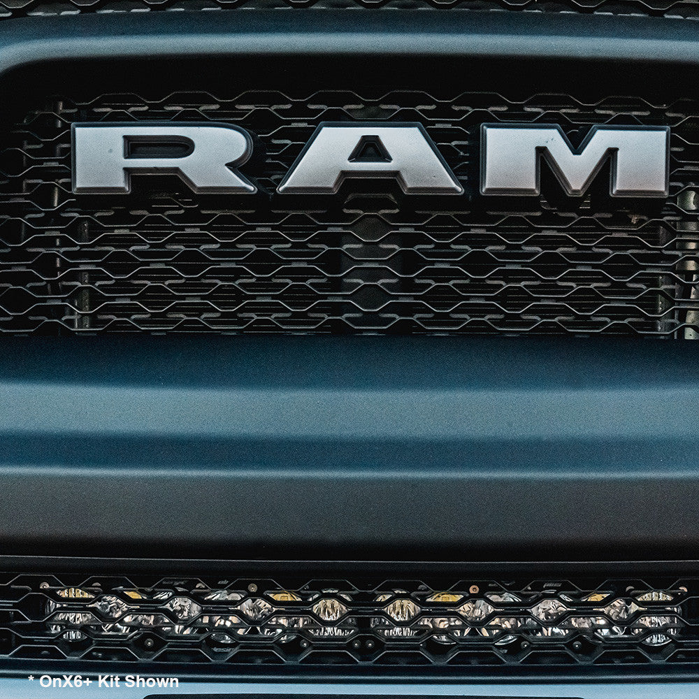 Baja Designs RAM S8 20 Inch Bumper Light Bar Kit - RAM 2019-24 1500 NOTE: Rebel