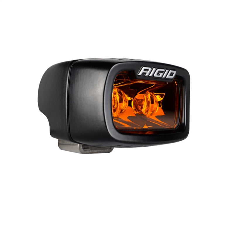 RIGID SR-M Amber PRO LED Light, Spot, Single