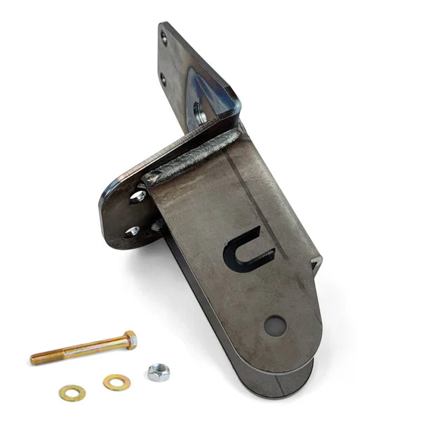Steel rear shock mount bracket with bolt and washers for Toyota Tacoma or off-road vehicles