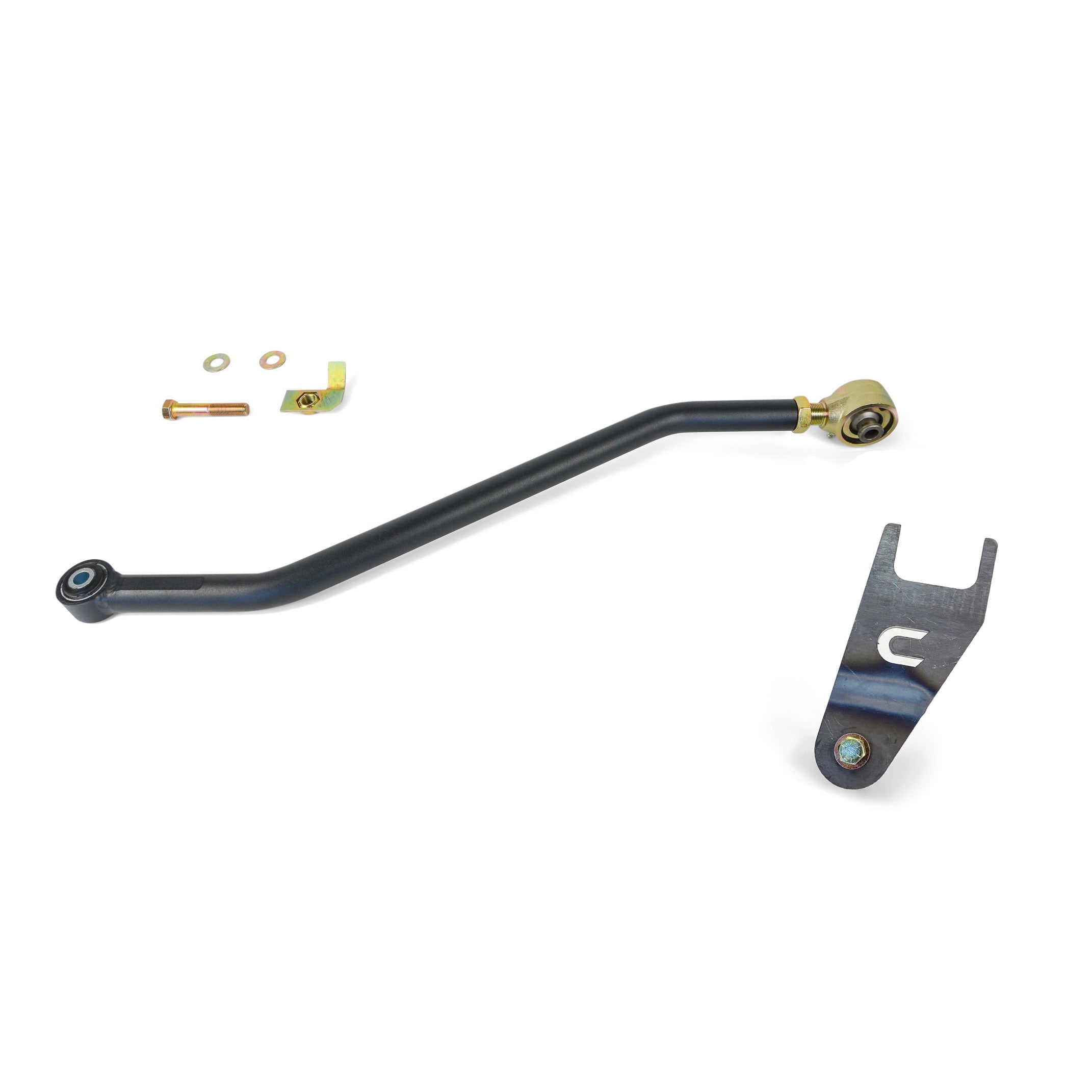 Adjustable panhard bar kit with bracket and hardware for Toyota Tacoma off-road suspension