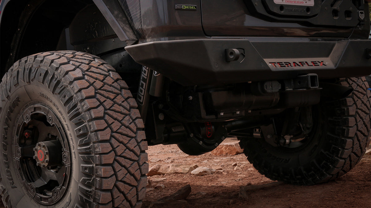 TeraFlex JL: RockGuard Basin Rear Bumper