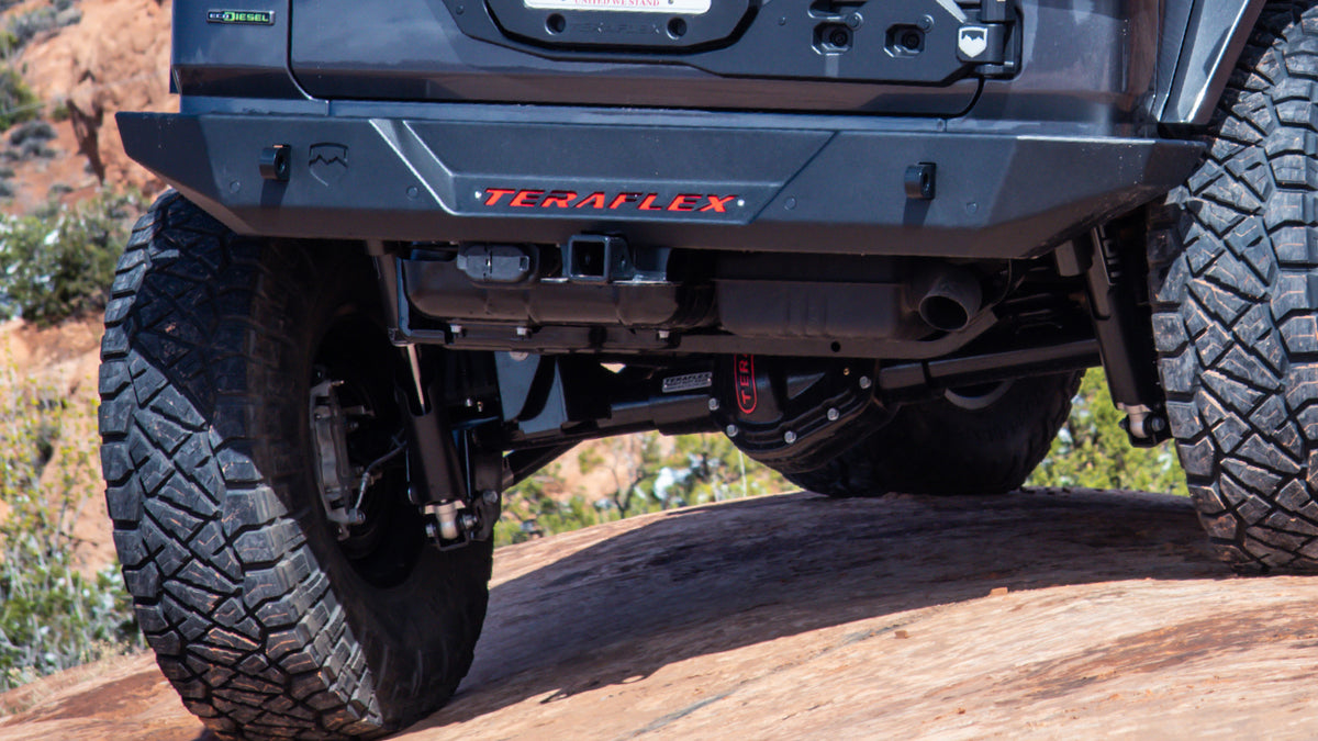 TeraFlex JL: RockGuard Basin Rear Bumper
