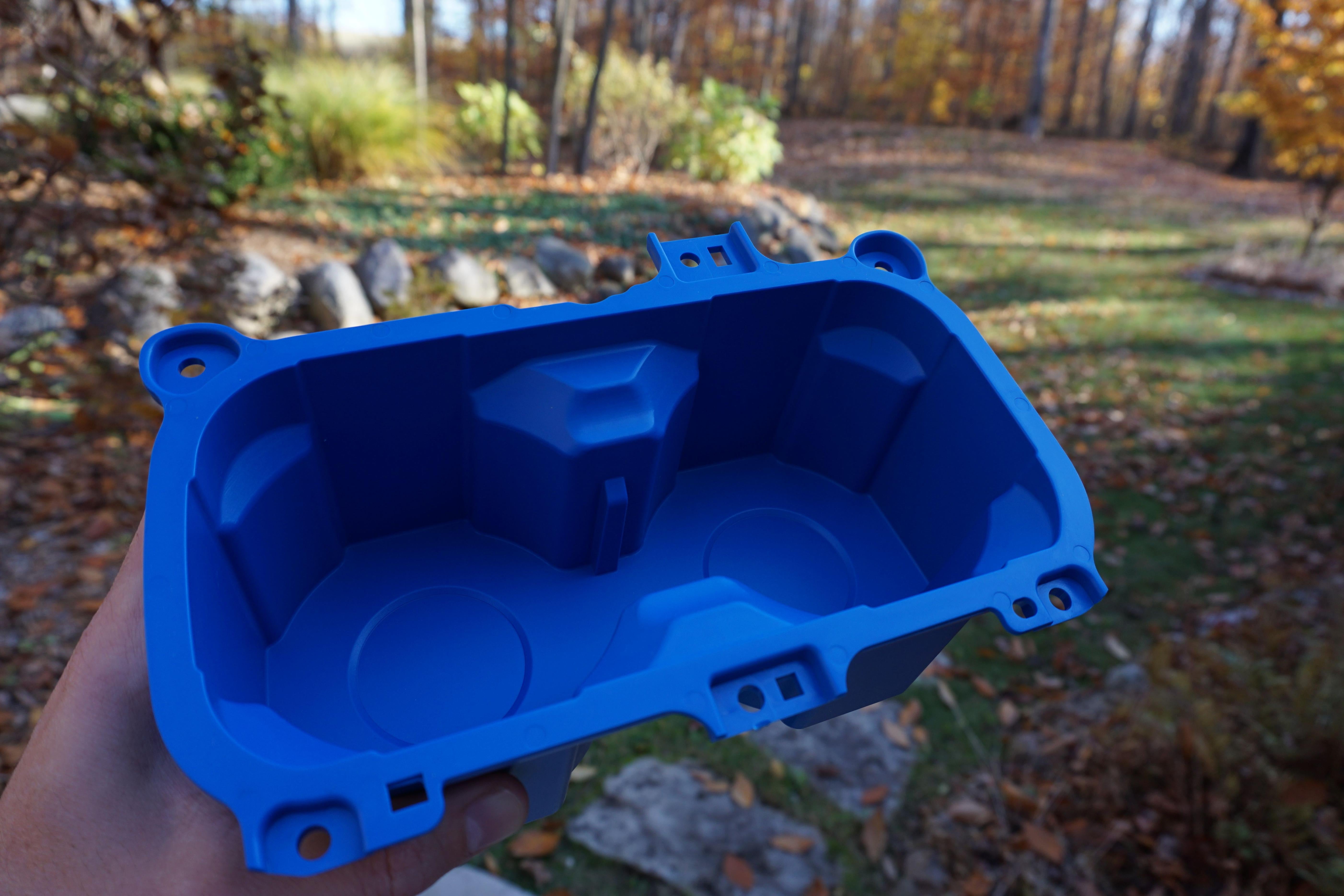 Oversize Cup Holder with Tray (2016-2023 Tacoma) - VOODOO BLUE