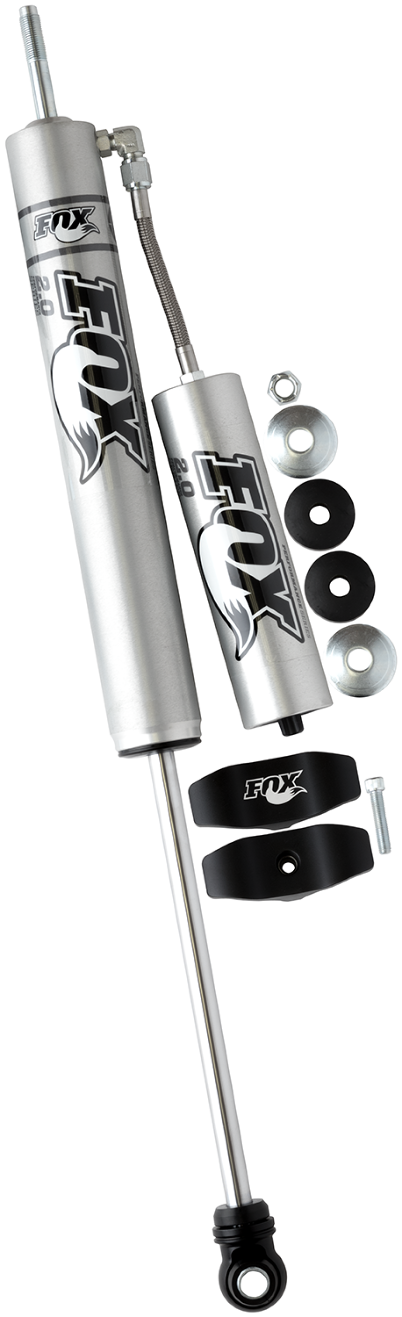 FOX 2.0 Performance Series Remote Reservoir Front Shock (5.5-7 in. Lift), fits Ford F-250/F-350 Super Duty