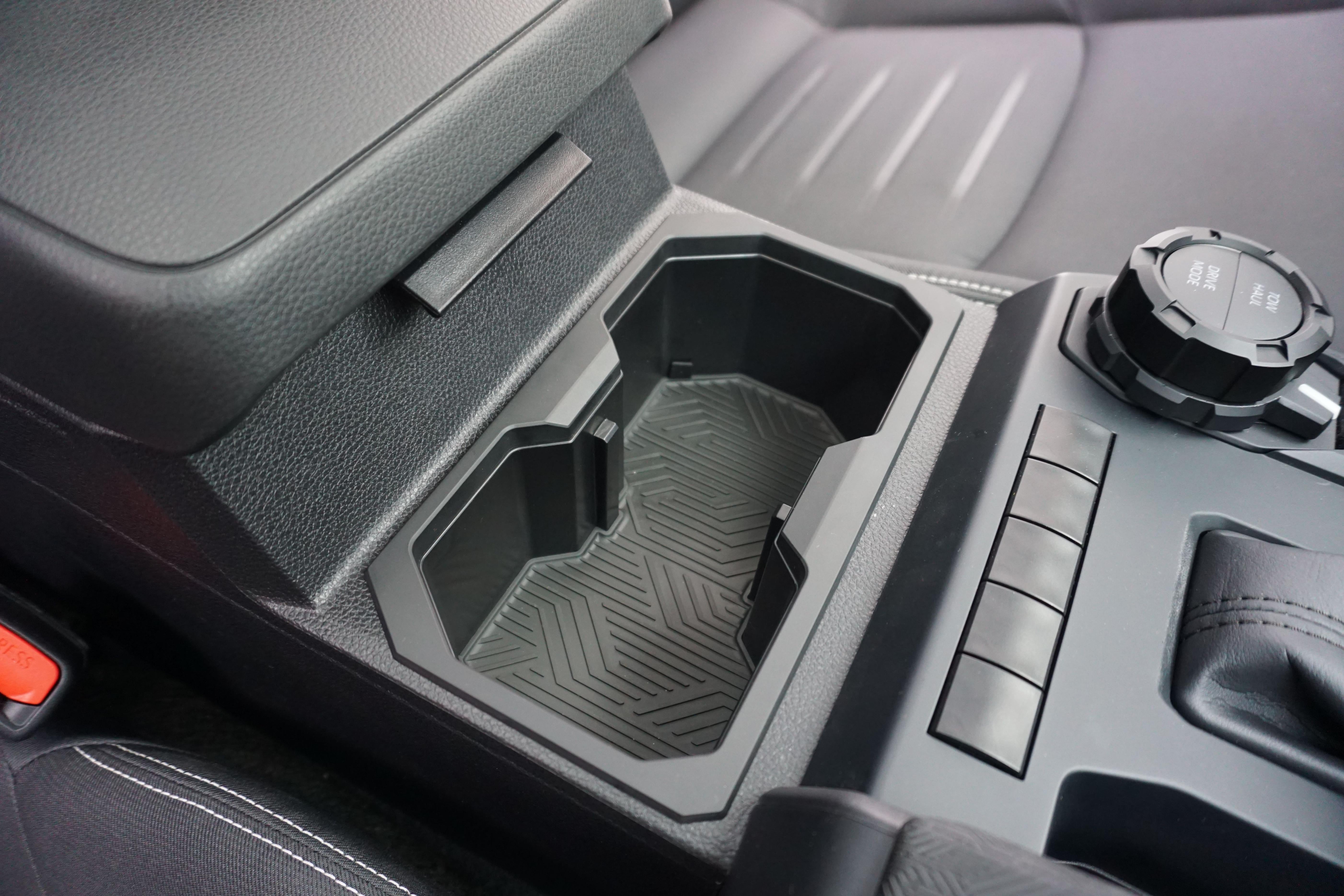 Oversize Cup Holder (2024+ Tacoma) - LUNAR ROCK/BLACK