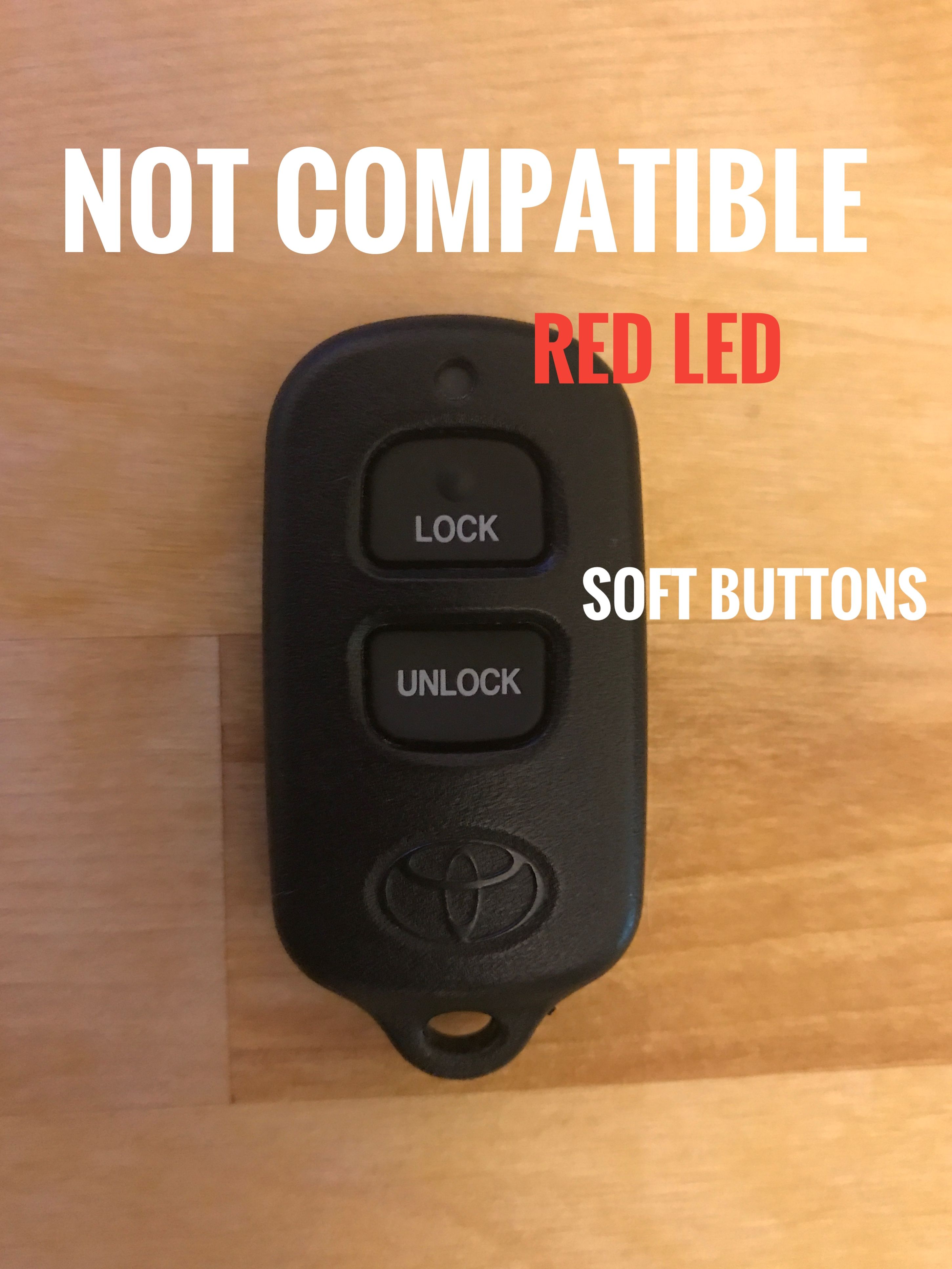 Injection Fob IF005 (2007 FJ Cruiser / 1st Gen Tundra) Compatible Replacement Key Fob