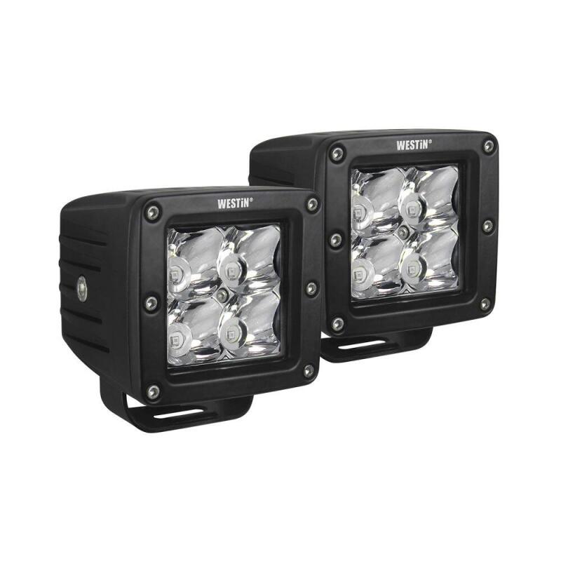 Westin HyperQ Compact LED Auxiliary Lights, Pair