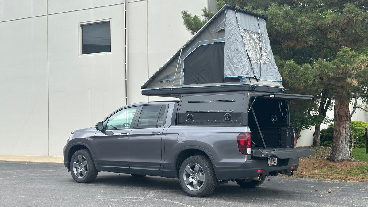 Dirtbox Overland Canopy Camper modular truck camper shell