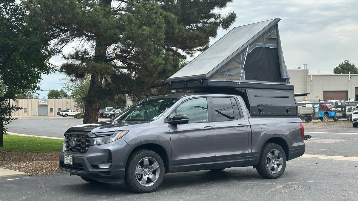 Dirtbox Overland Canopy Camper modular truck camper shell