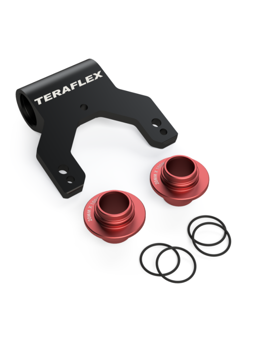 TeraFlex Uinta Bike Mount with Mount Bracket and Spacers for Jeep Gladiator JT