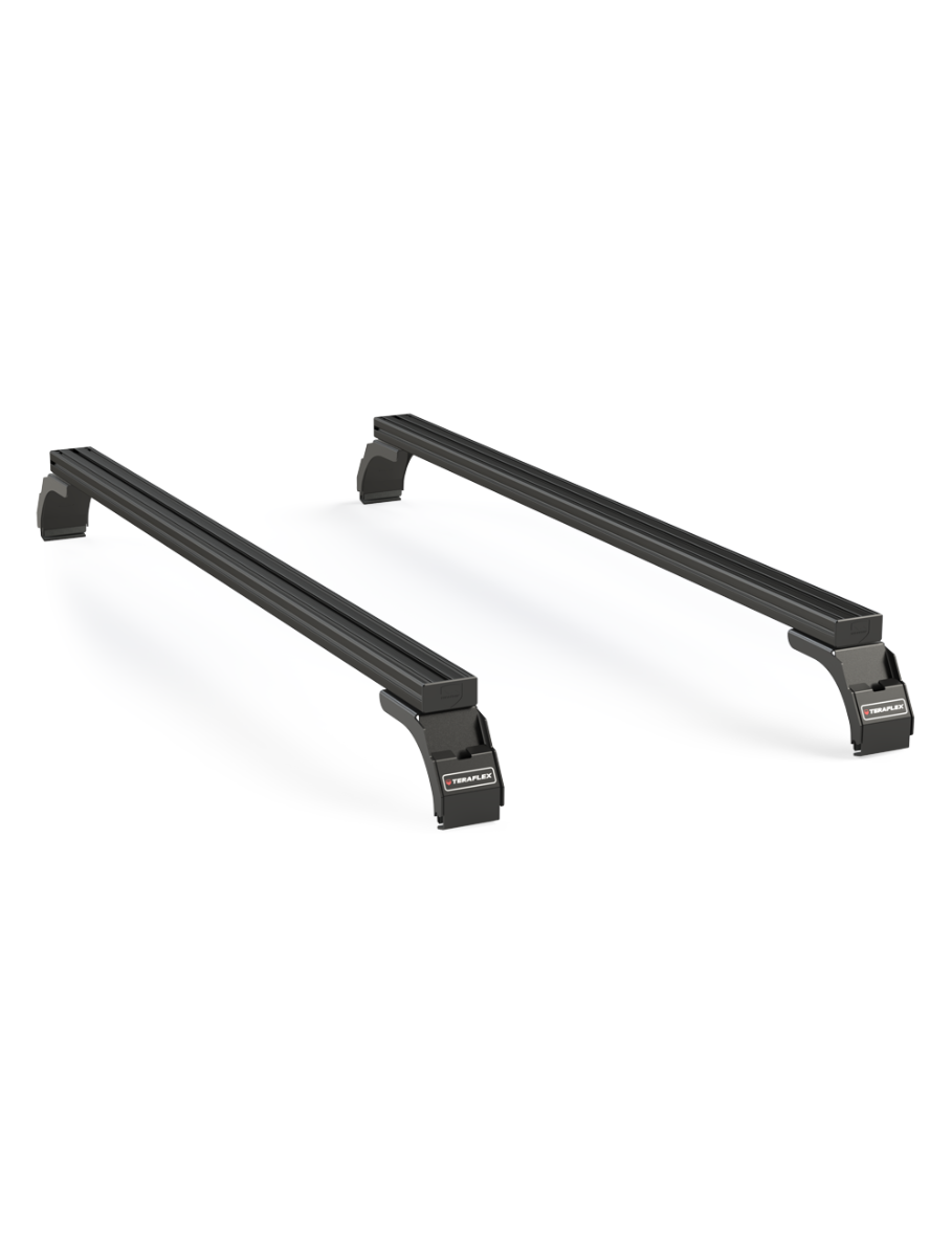 TeraFlex JL/JT/JK Roof Rack Cross Bar System – Drip Rail Mount