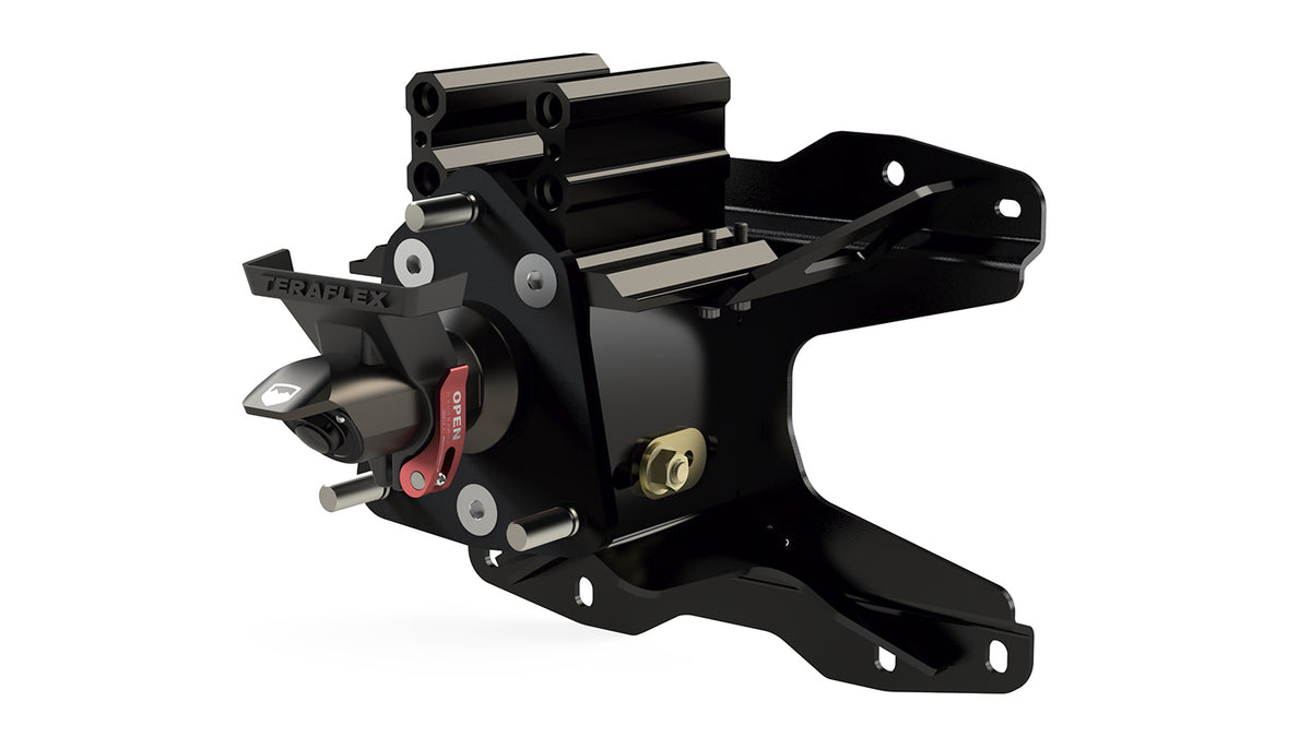 TeraFlex JL: Alpha HD Adjustable Spare Tire Mount Kit (8x6.5")