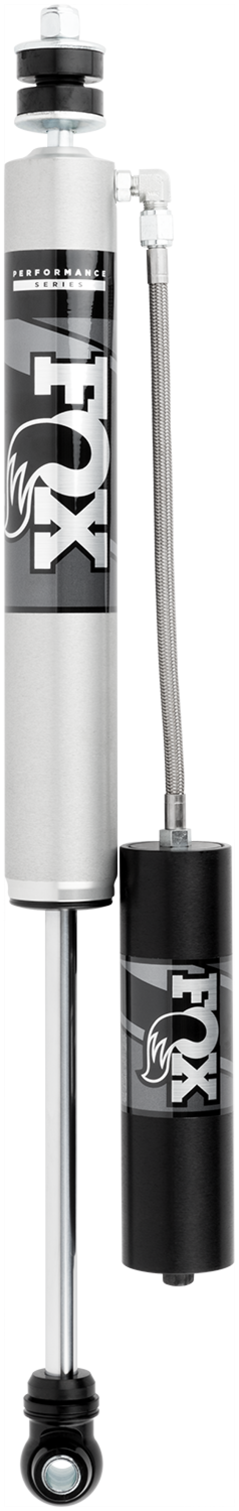 FOX 2.0 Performance Series Smooth Body Remote Reservoir Front Shock (4-5 in. Lift), fits Ford F-250/F-350 Super Duty