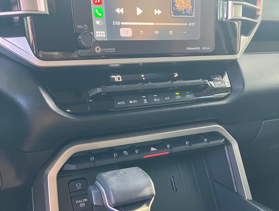 Radio Knob (2022+ Tundra 8" Screen) - RED