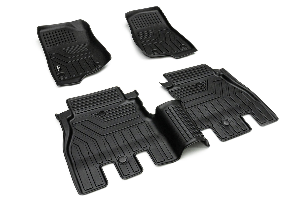 TeraFlex JL 4dr: All-Weather Floor Liner Kit - Front & Rear