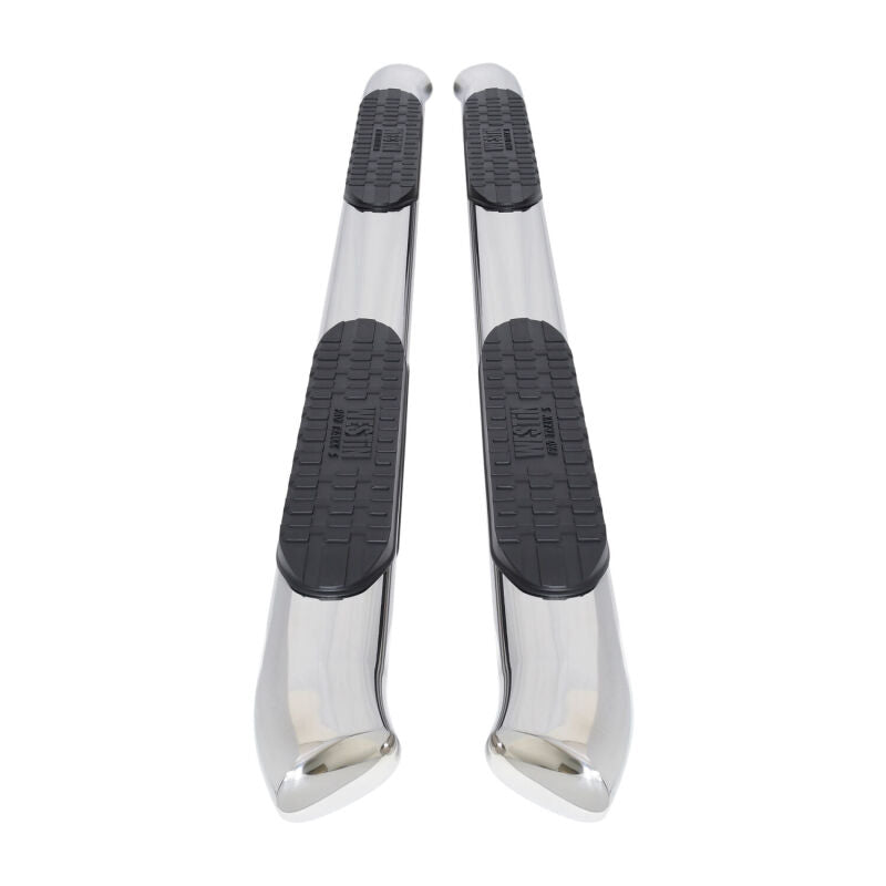 Westin PRO TRAXX 5 Oval Nerf Step Bars, Polished, fits Toyota 4Runner