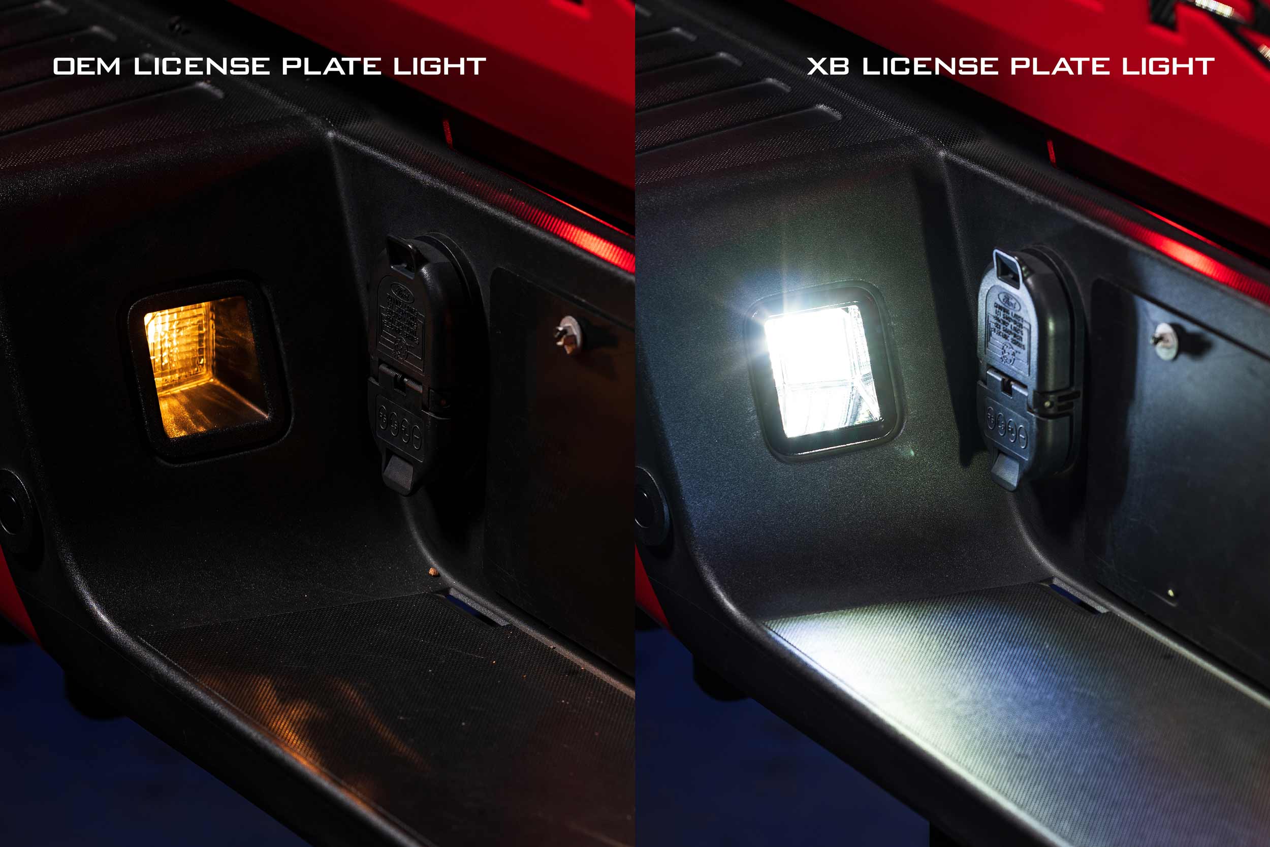 Morimoto Ford Super Duty (17-27) XB LED License Plate Lights