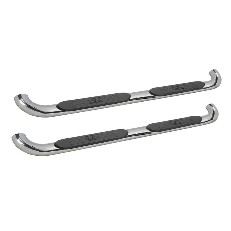 Westin Platinum 4 Oval Nerf Step Bars, Crew Cab, Stainless Steel, fits Ram 1500