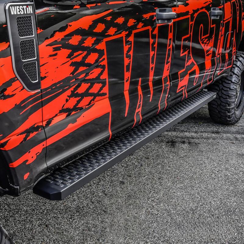 Westin Grate Steps Running Boards, 90 in., fits Ford F-250/F-350 Super Duty