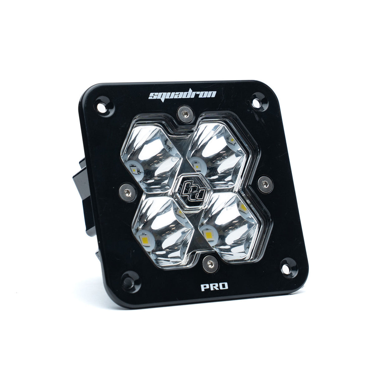 Baja Designs Squadron 2.0 Pro Black Flush Mount LED Auxiliary Light Pod
