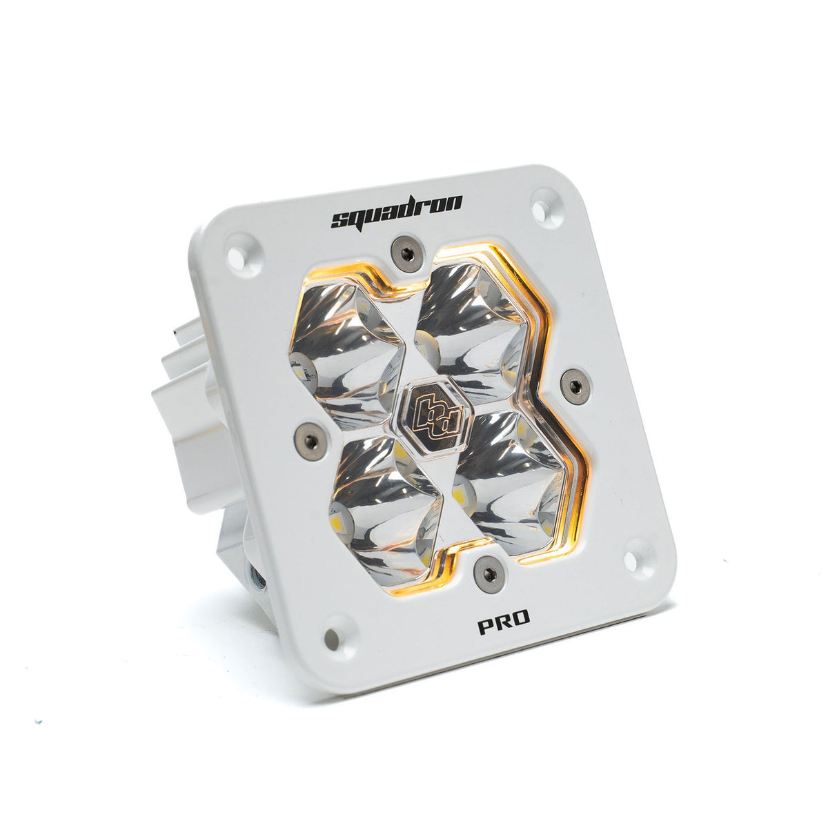 Baja Designs Squadron 2.0 Pro White Flush Mount LED Auxiliary Light Pod