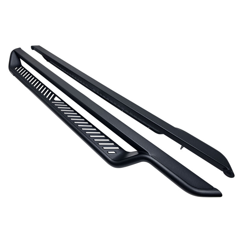 Westin Outlaw Drop Running Boards, 4-Door, Textured Black, fits Jeep Wrangler