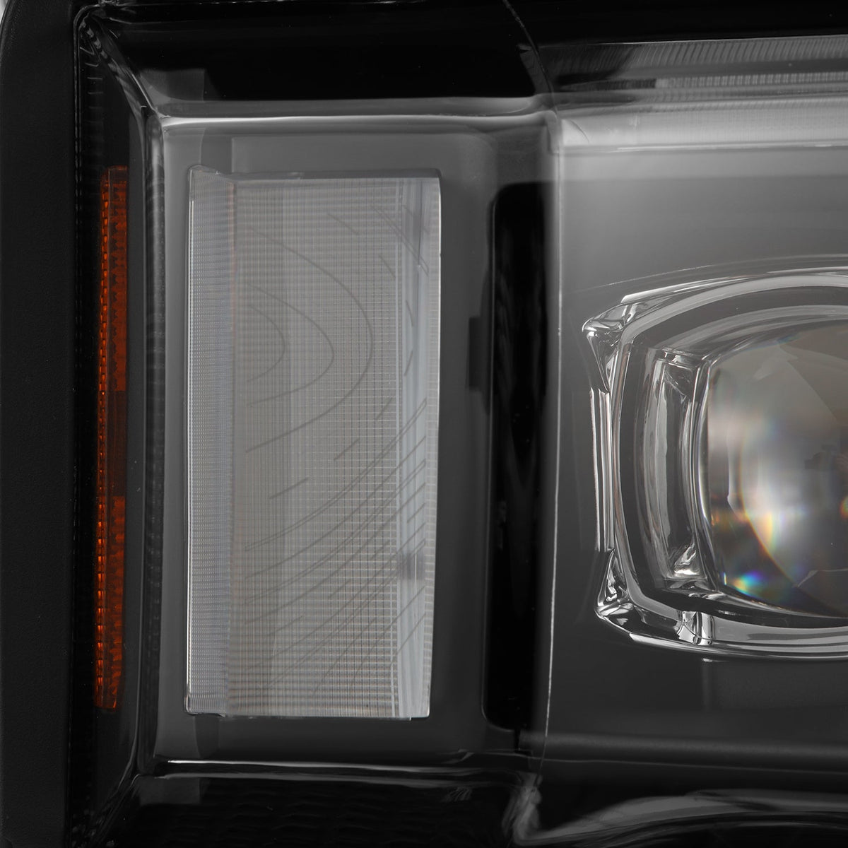 AlphaRex NOVA-Series LED Projector Headlights for Toyota Land Cruiser - Black
