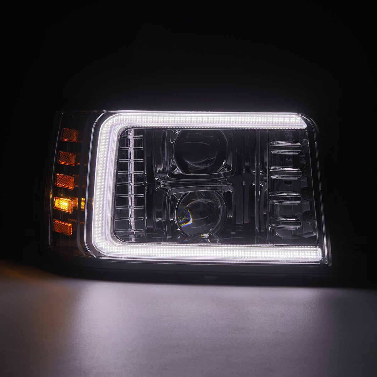 AlphaRex PRO-Series Halogen Projector Headlights for Ford F-150 (1992-1996) / Ford Super Duty (1992-1996) / Ford Bronco (1992-1996)