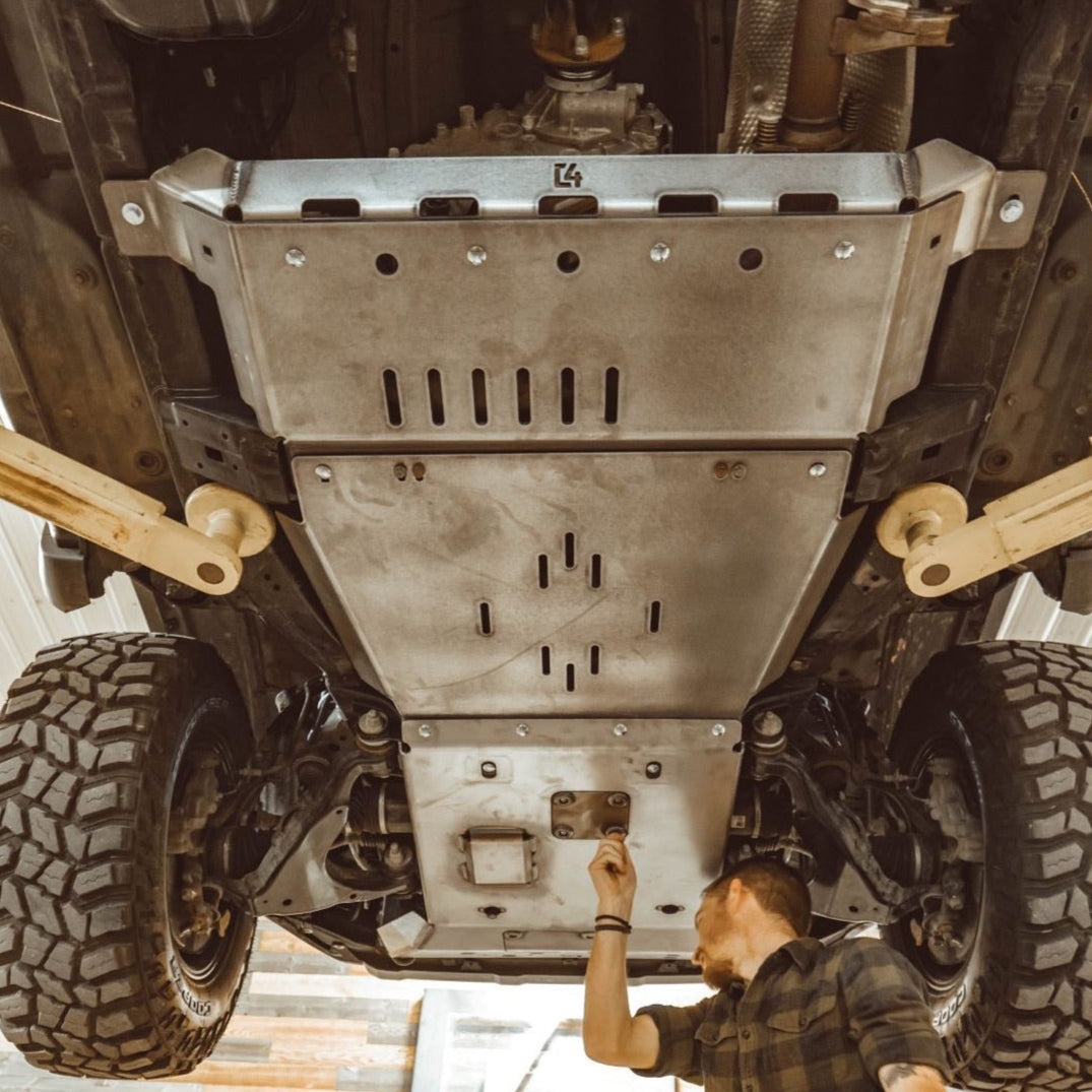 C4 Fabrication 4Runner Rear Skid Plates / 5th Gen / 2010-2024