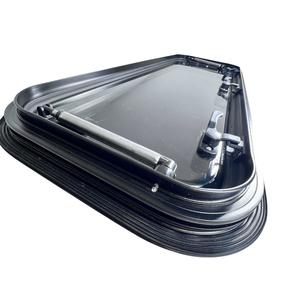 Acrylic Awning Window w/ Clamp Ring (Driver Side) for Sprinter Van Wideout
