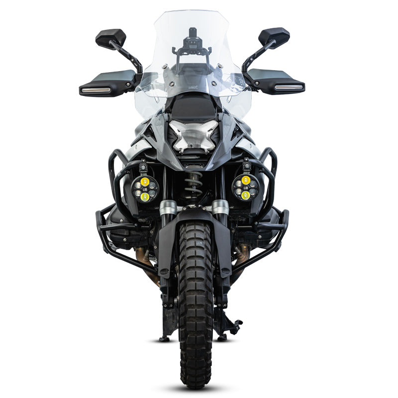 LOBOO Headlight Guard for BMW R1300GS Quick-Clean Magnetic Design