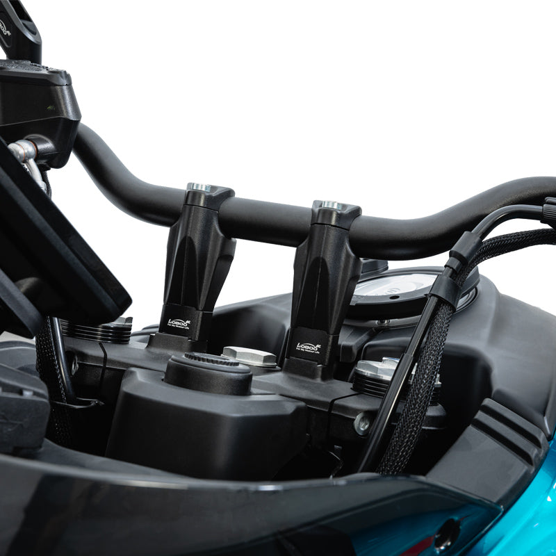 LOBOO  Handlebar Risers for CFMOTO 800MT-X (2024-on) – 0.78 in CNC Aluminum Riser Kit, Black Anodized Finish