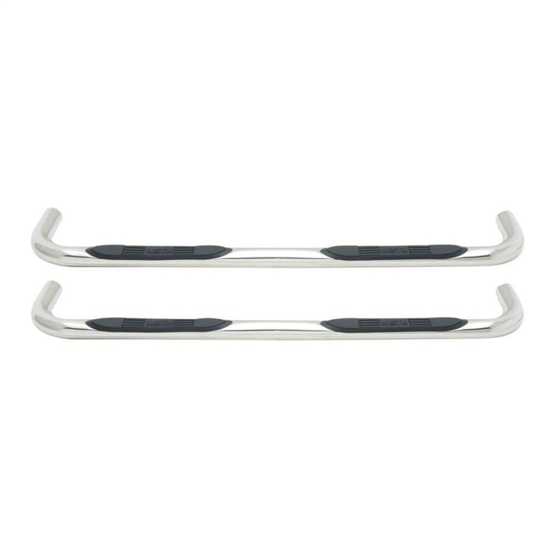 Westin E-Series 3 Round Nerf Step Bars, Double Cab, fits Toyota Tacoma