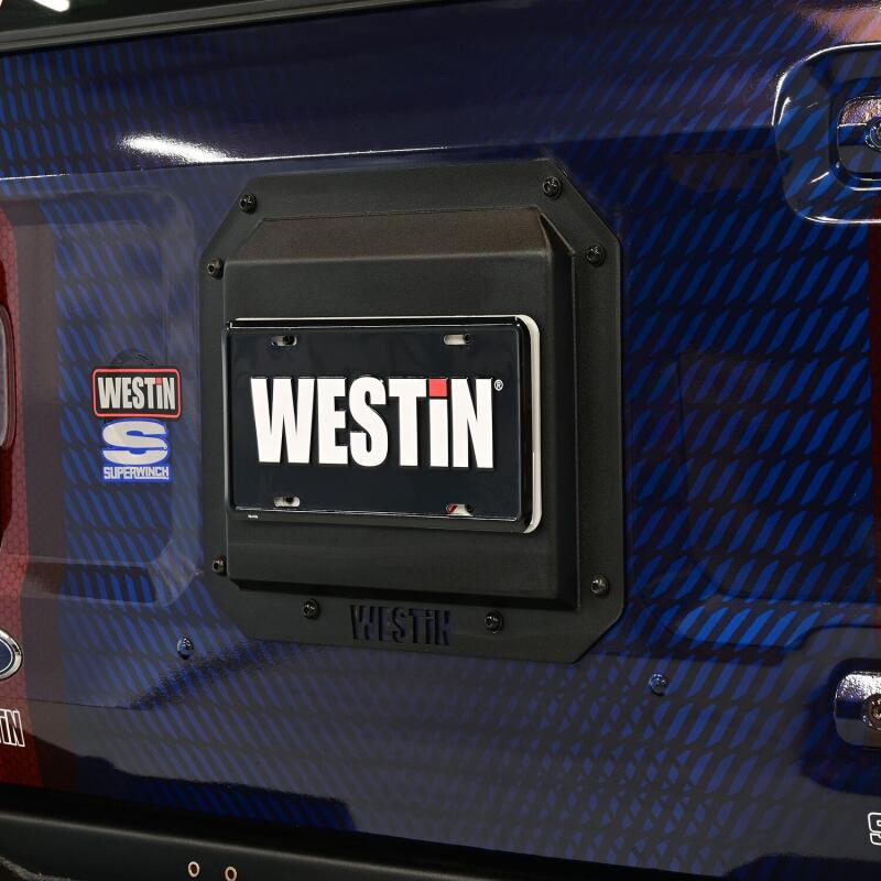 Westin Spare Tire Delete Plate, fits Ford Bronco