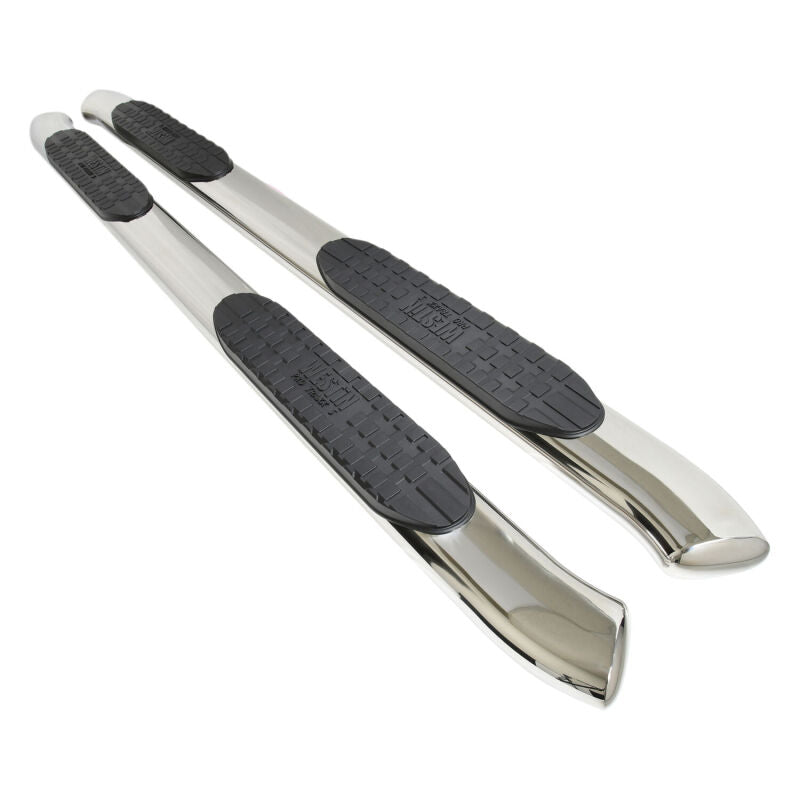 Westin PRO TRAXX 5 Oval Nerf Step Bars, Polished, fits Toyota 4Runner
