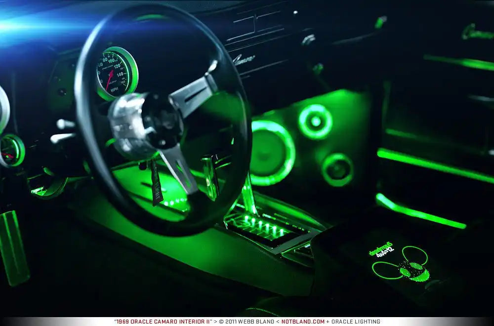 ORACLE Ambient LED Lighting Flexible Strip Footwell Kit