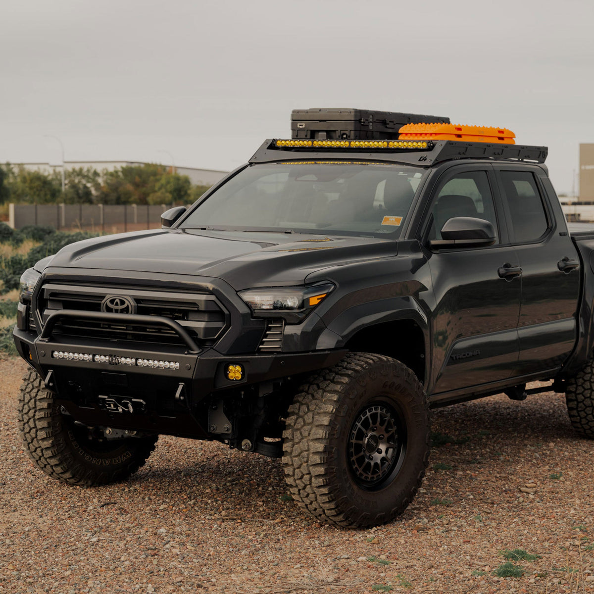 C4 Fabrication Tacoma Roof Rack with Optional Light Bar Mount / 4th Gen / 2024-2026