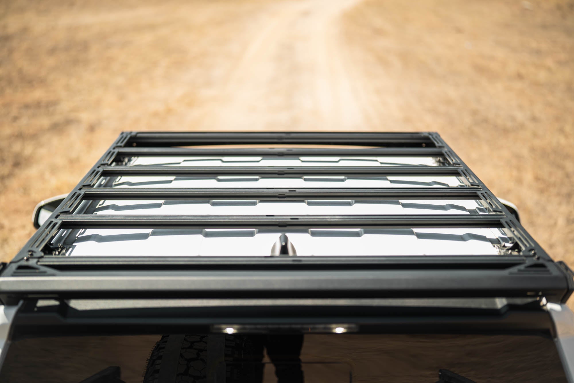 4th-Gen-Tacoma-Double-Cab-Roof-Rack-On-Trail-5 - NVMOS