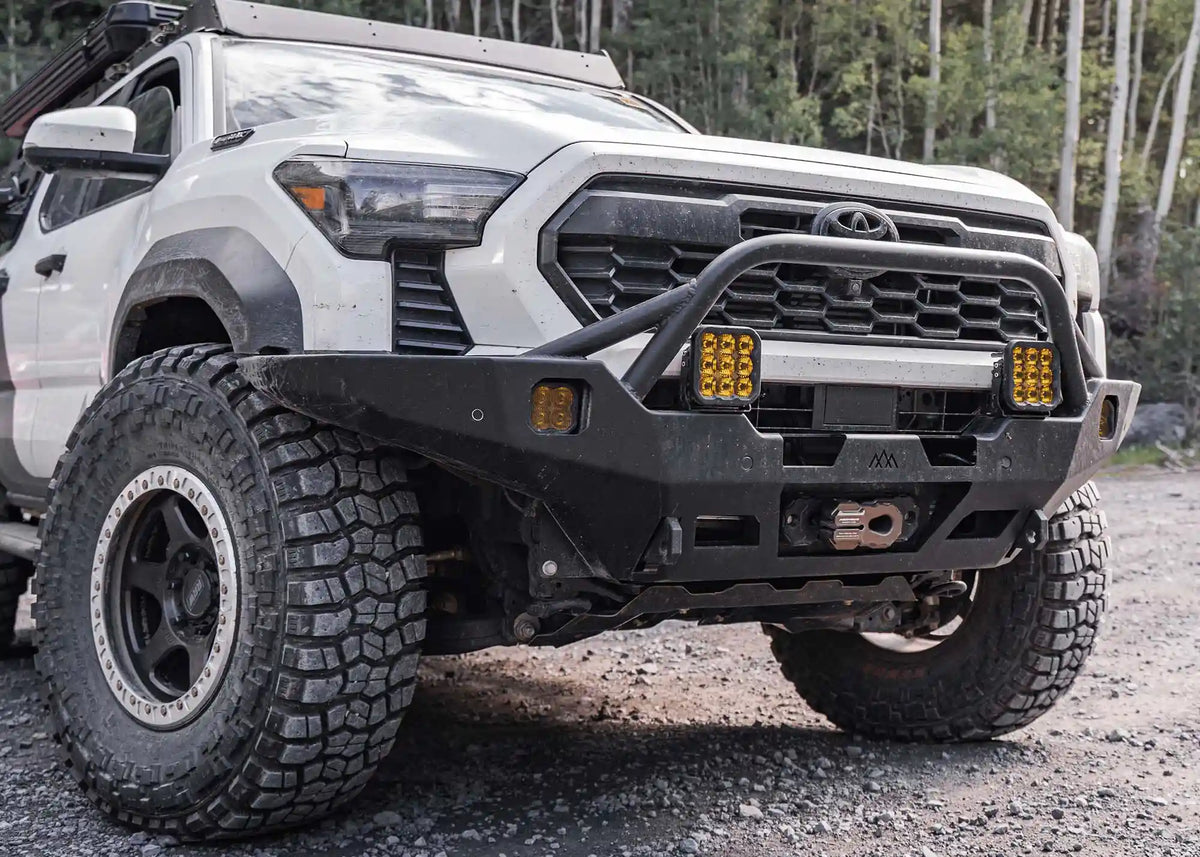 4th-gen-2024-tacoma-front-bumper-prerunner-winch-installed - NVMOS