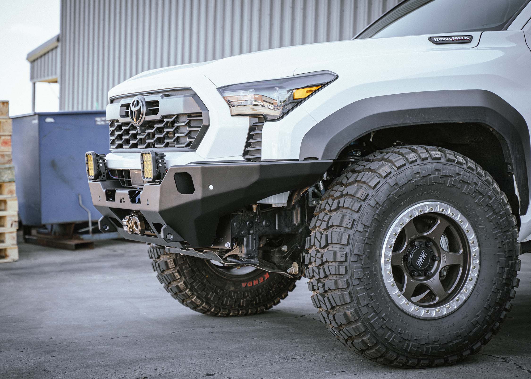 Backwoods Toyota Tacoma 4th Gen (2024+) Hi-Lite Overland Front Bumper [No Bull Bar]