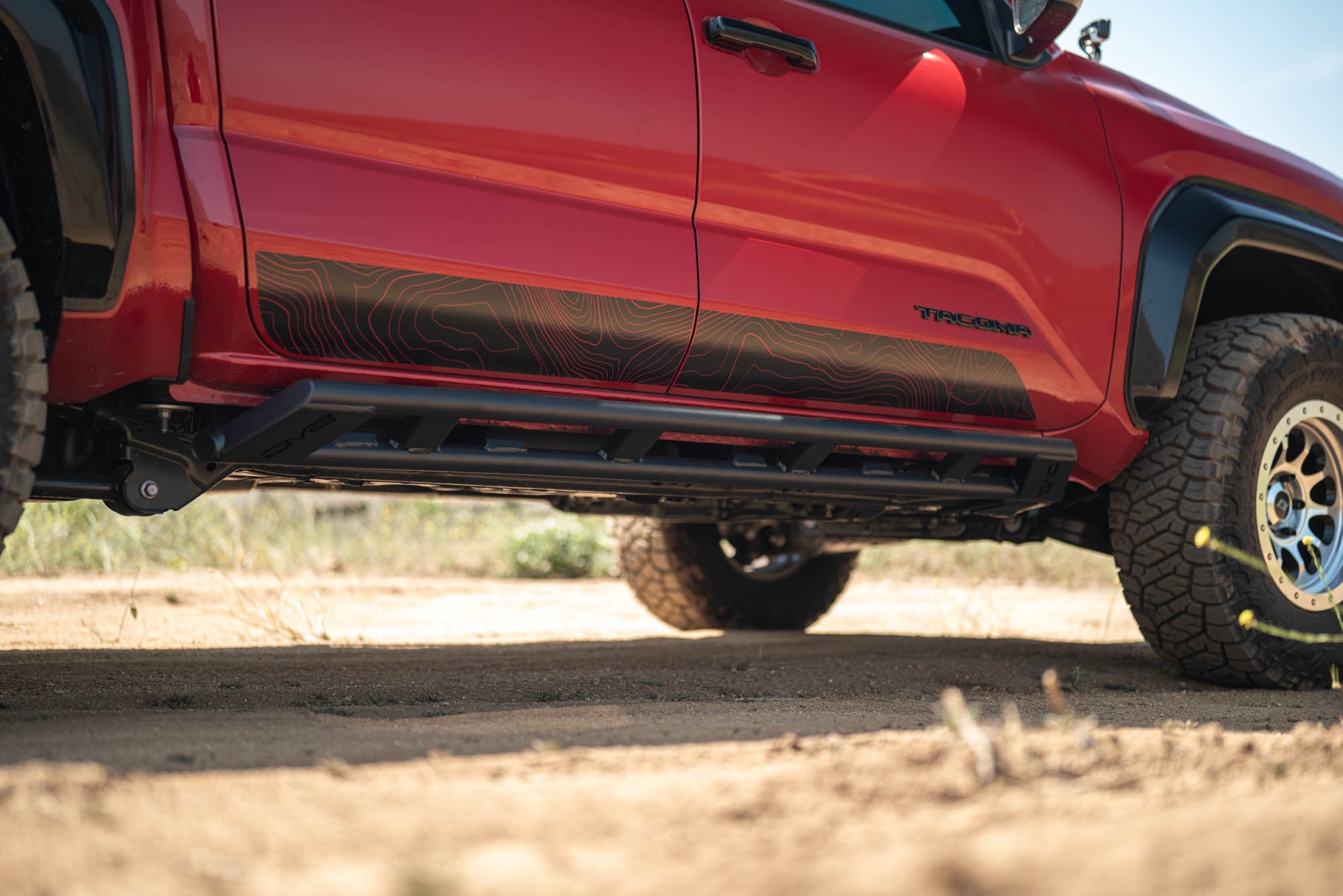 4th-gen-Tacoma-Double-Cab-Rock-Sliders-Offroad-4 - NVMOS