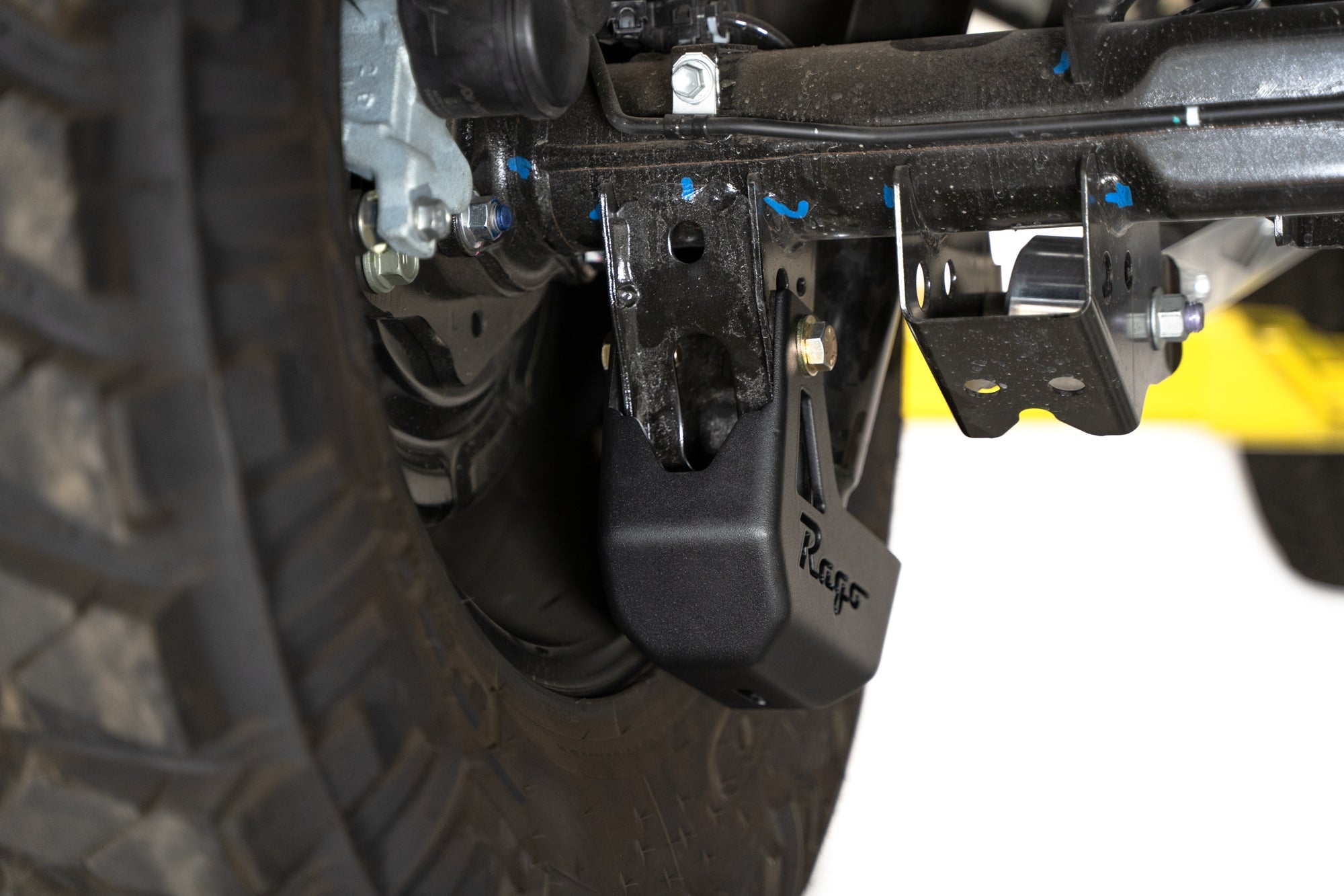 4th-gen-Toyota-Tacoma-Rear-Shock-Guards-Installed-9 - NVMOS