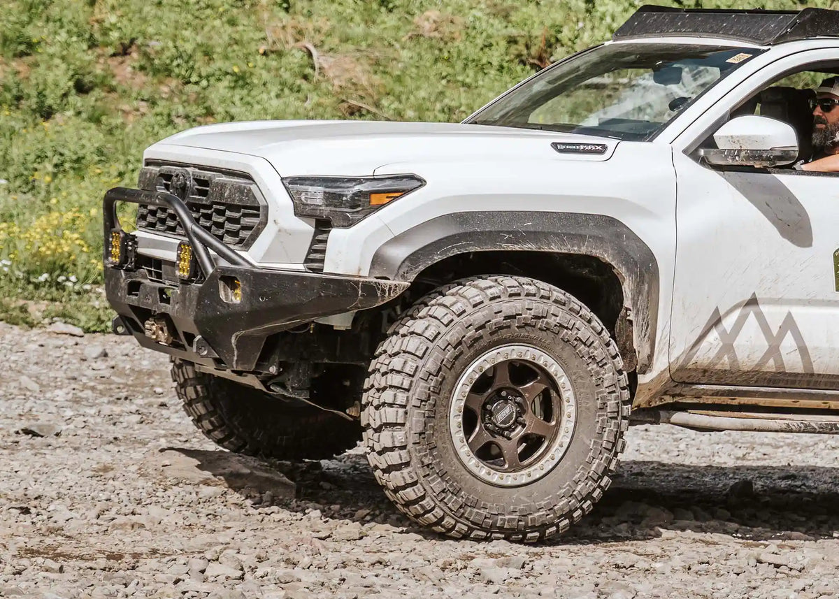 4th-gen-tacoma-front-bumper-prerunner-bull-bar-side - NVMOS
